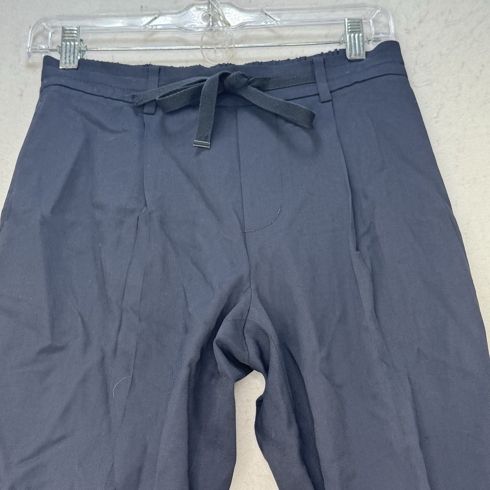 Vince Pants Womens‎ Small Dark Blue Viscose Blend Cuffed Ankle Straight Leg - Picture 10 of 13
